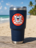 USCG Decal with Coast Guard Logo - Quantity (2)
