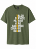 VETERAN Custom T-Shirt Black - Olive