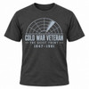 Cold War Veteran The Quiet Front T-Shirt Charcoal - front view