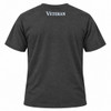 Cold War Veteran The Quiet Front T-Shirt Charcoal - back view