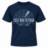 Cold War Veteran The Quiet Front T-Shirt Navy - front view