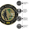 the officially licensed by u s army vietnam veteran challenge coin soldier and map s features