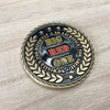 officially licensed by u s army challenge coin big red one front