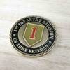 officially licensed by u s army challenge coin big red one back