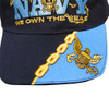 officially licensed u s navy we own seas hat close up