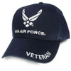 officially licensed us air force veteran hat air force wings logo embroidered