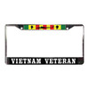 vietnam veteran ribbon huey soldiers license plate frame front