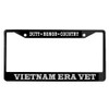 vietnam era veteran dutyhonorcountry powder coated license plate frame