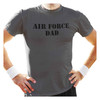 air force dad solar performance ss tshirt - front view
