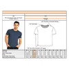 heather grey t-shirt size chart