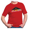 vietnam memorial wall brothers forever tshirt red - side view