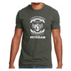 veteran i earned title special edition tshirt od front view