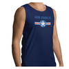 u s air force special edition sleeveless shirt - side view