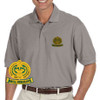 army drill sergeant banner grey performance polo shirt