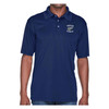 vietnam veteran huey performance navy polo shirt front