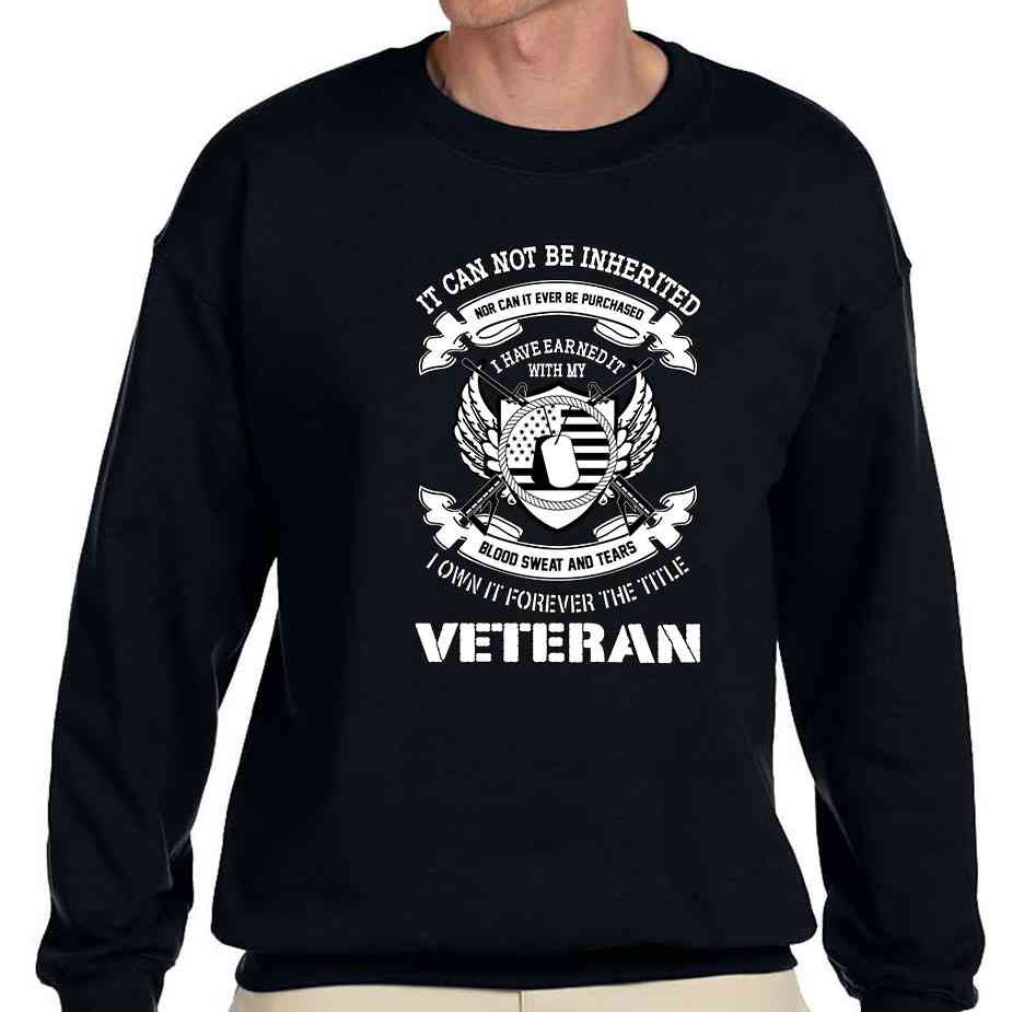 Air Force Veteran Flag Hoodie - Model Shirt Store