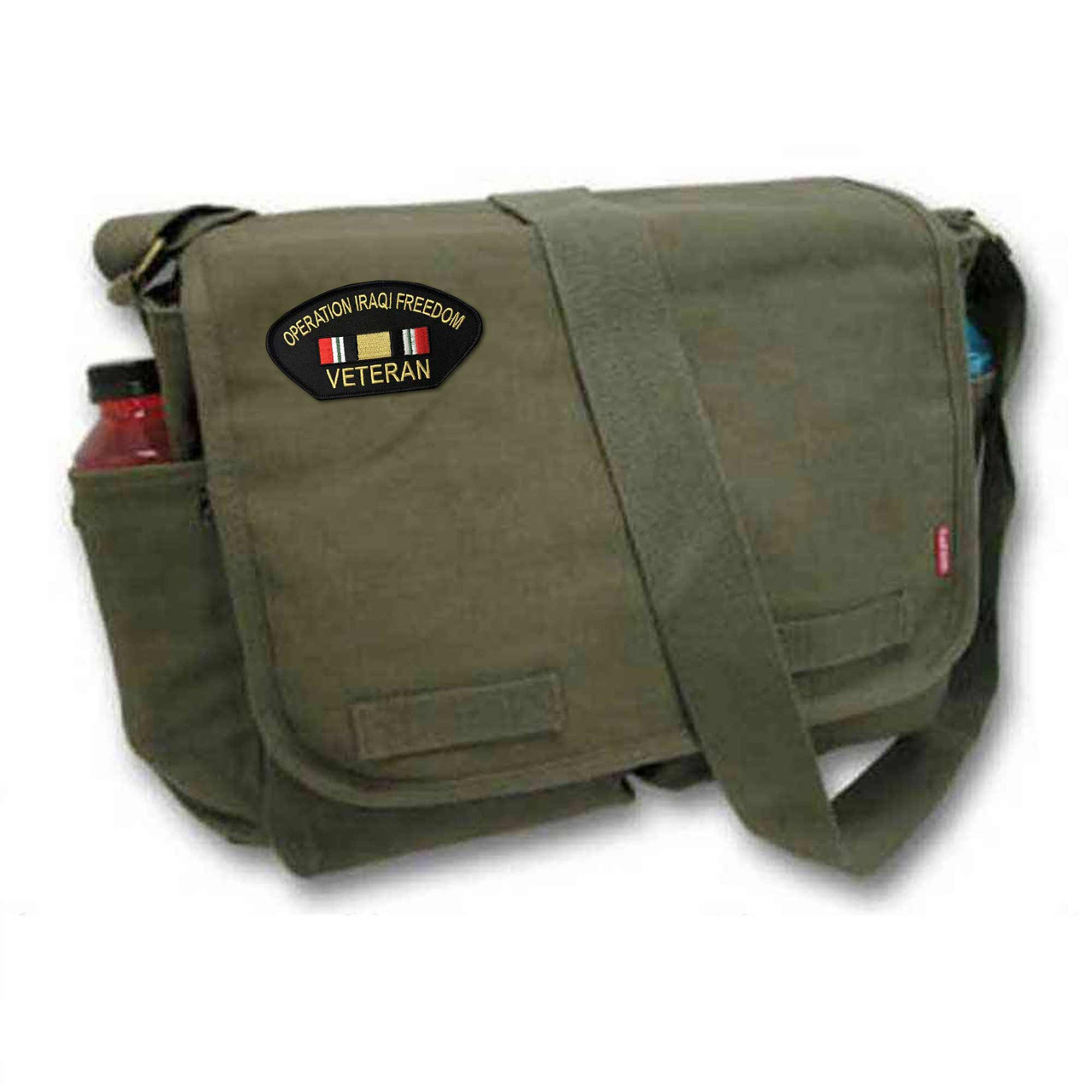 Operation Iraqi Freedom Patch with Ribbon Graphic