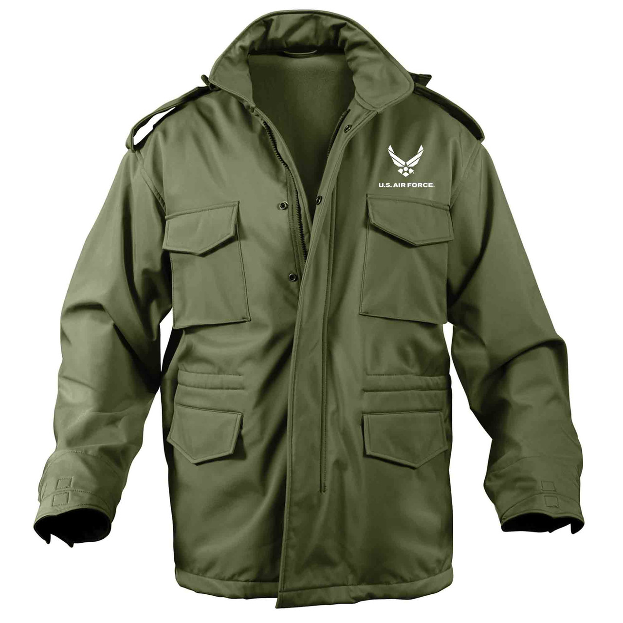Custom Embroidered U.S. Air Force Hap Arnold Logo Soft Shell M-65