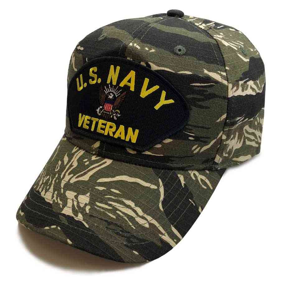 U.S. Navy Veteran Tiger Stripe Hat /