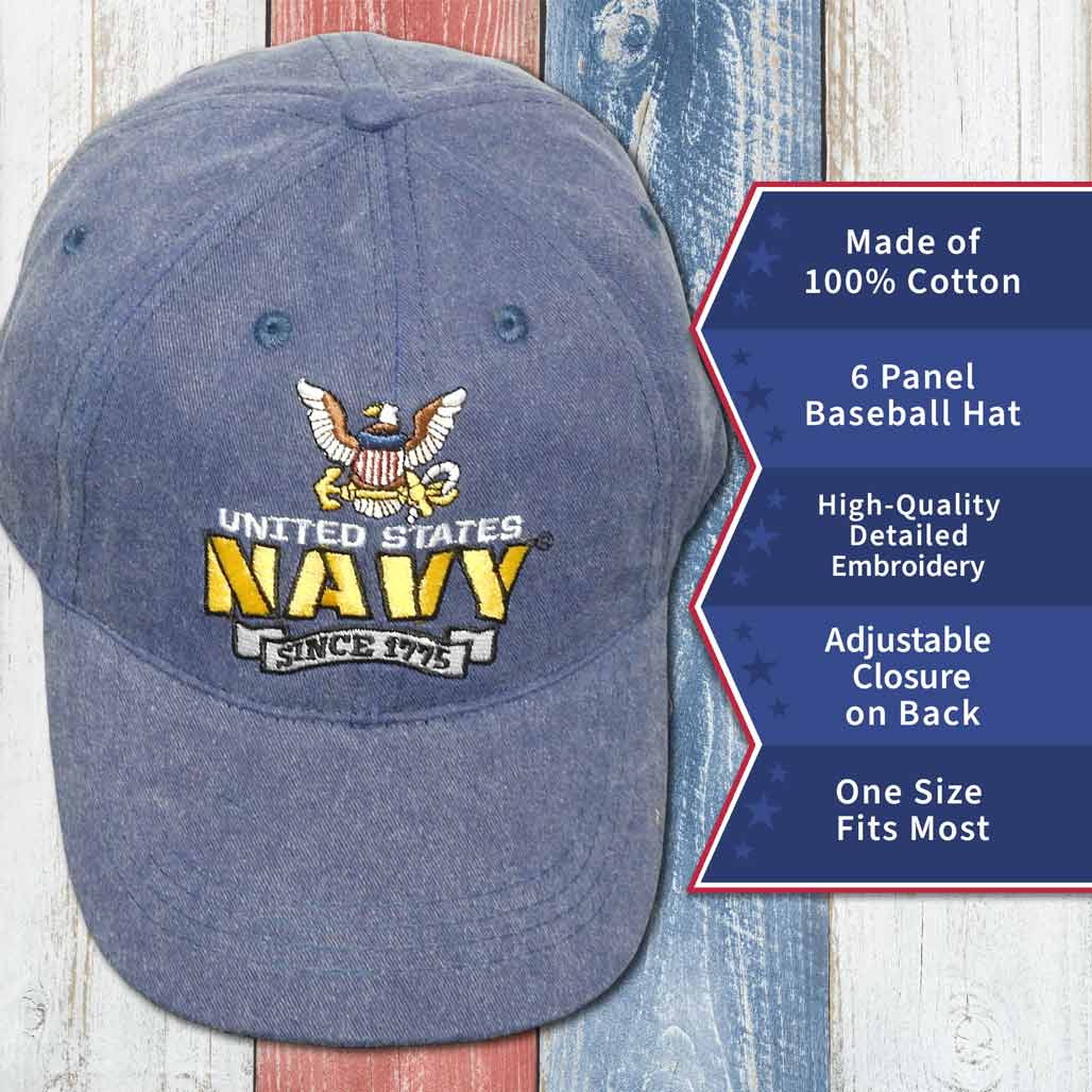 Officially Licensed U.S. Navy Since 1775 Vintage Hat