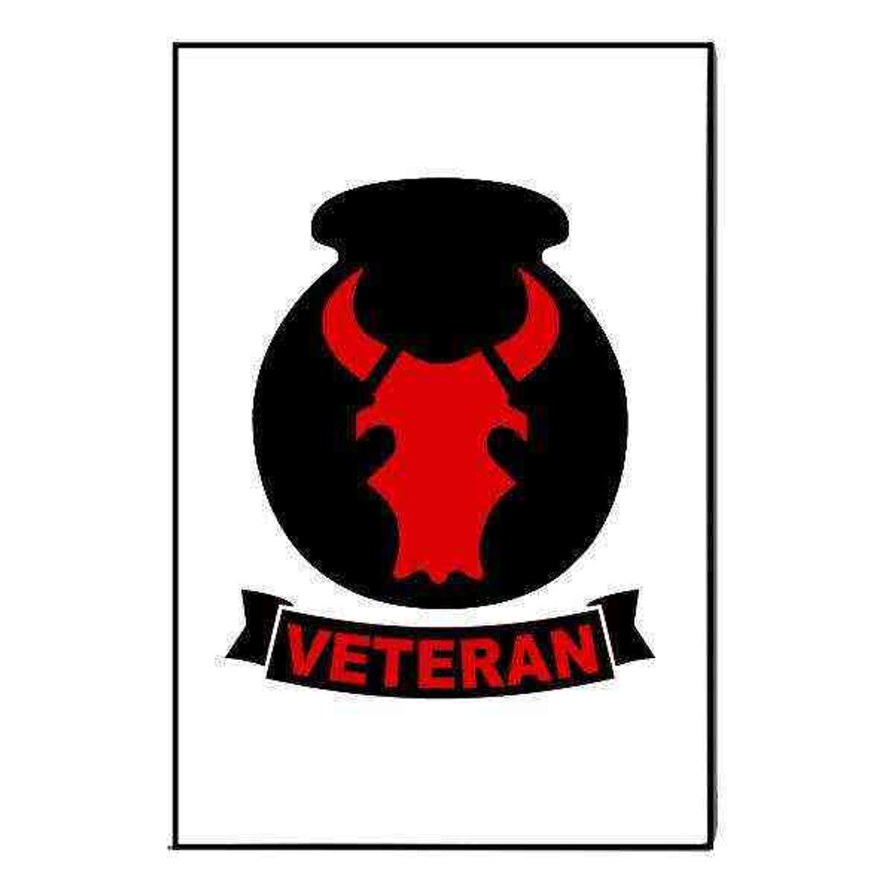 army 34th infantry division veteran magnet