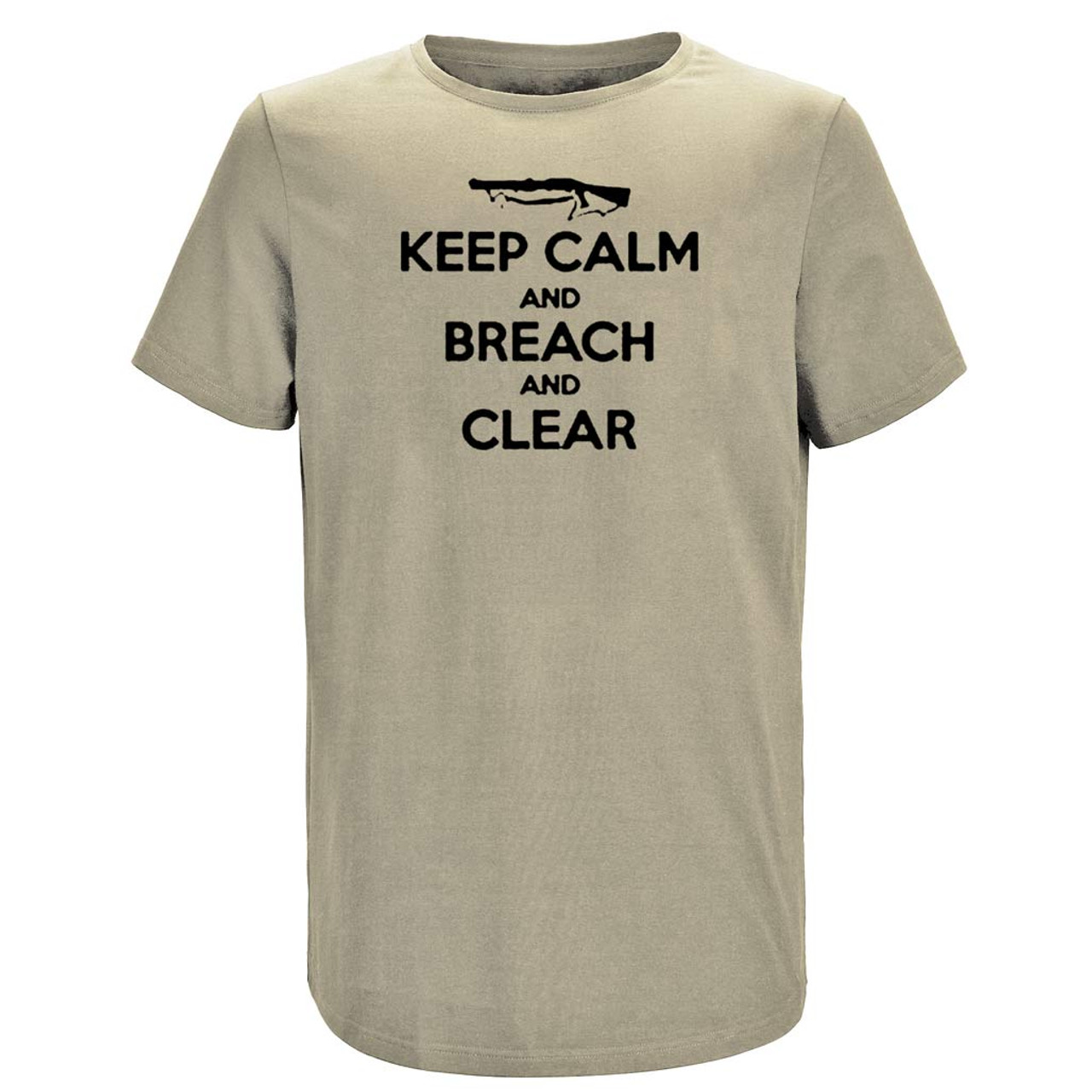 keep calm breach clear performance tshirt