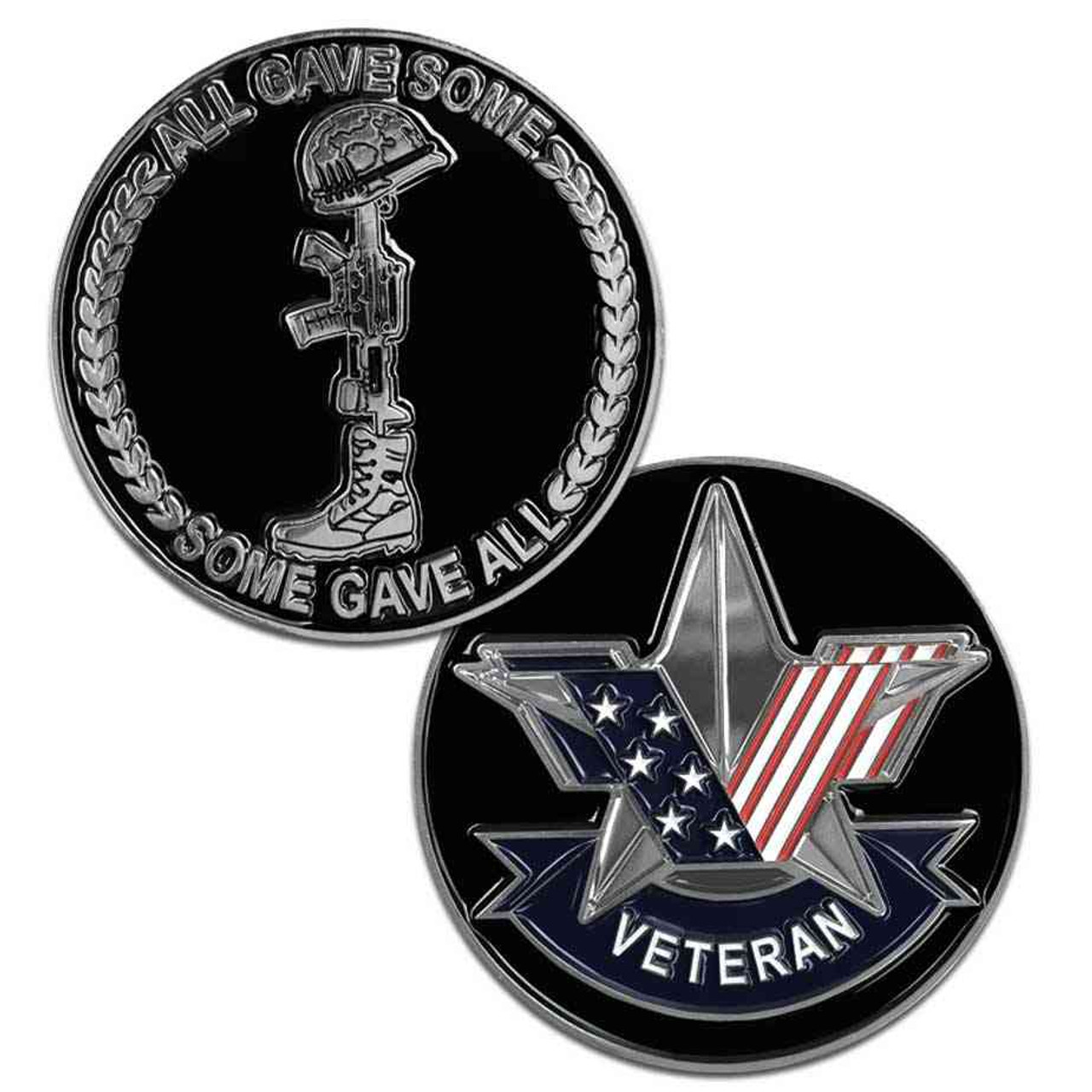 us veteran special edition stars and stripes challenge coin