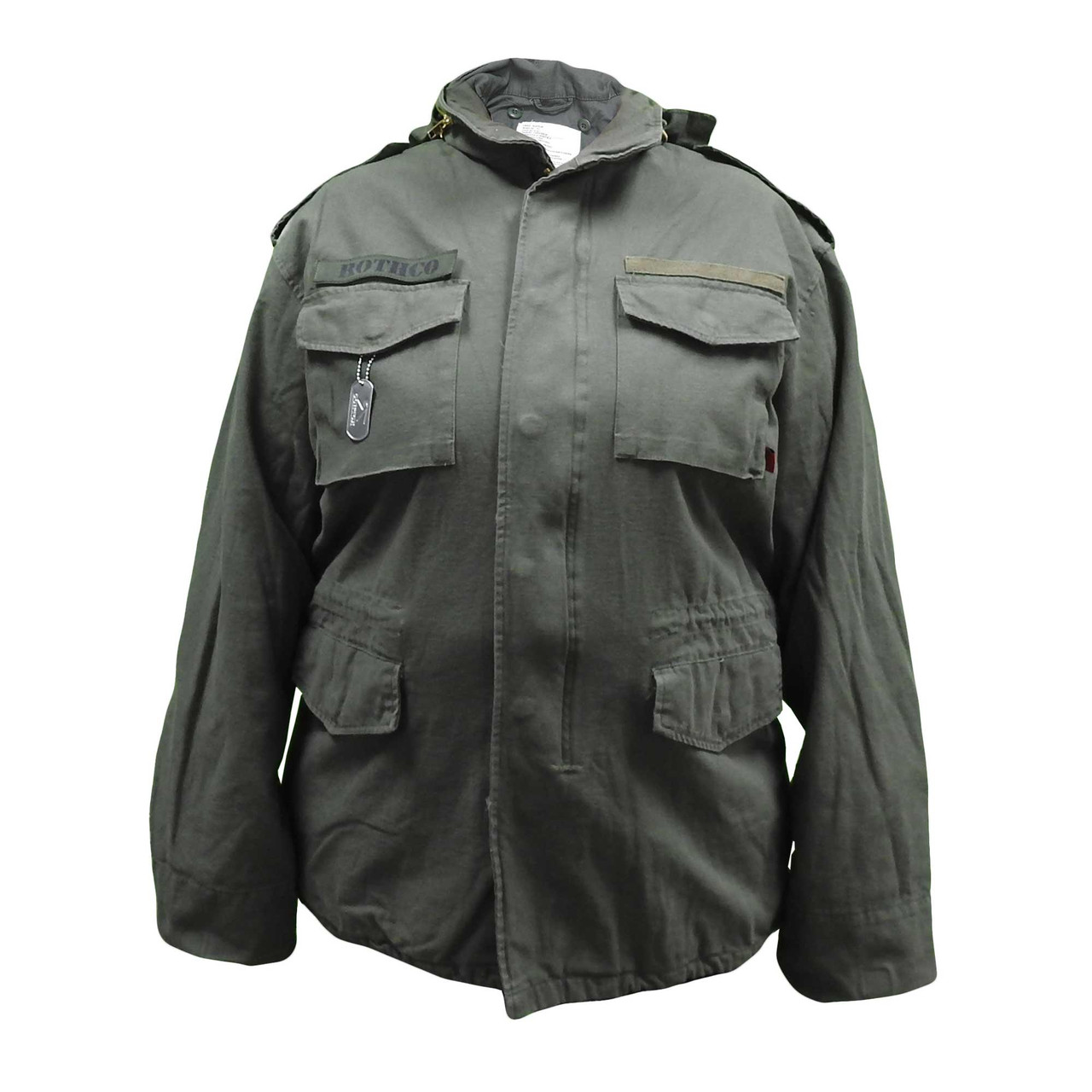 M-65 Tiger Stripe Military Field Jacket / VetFriends.com