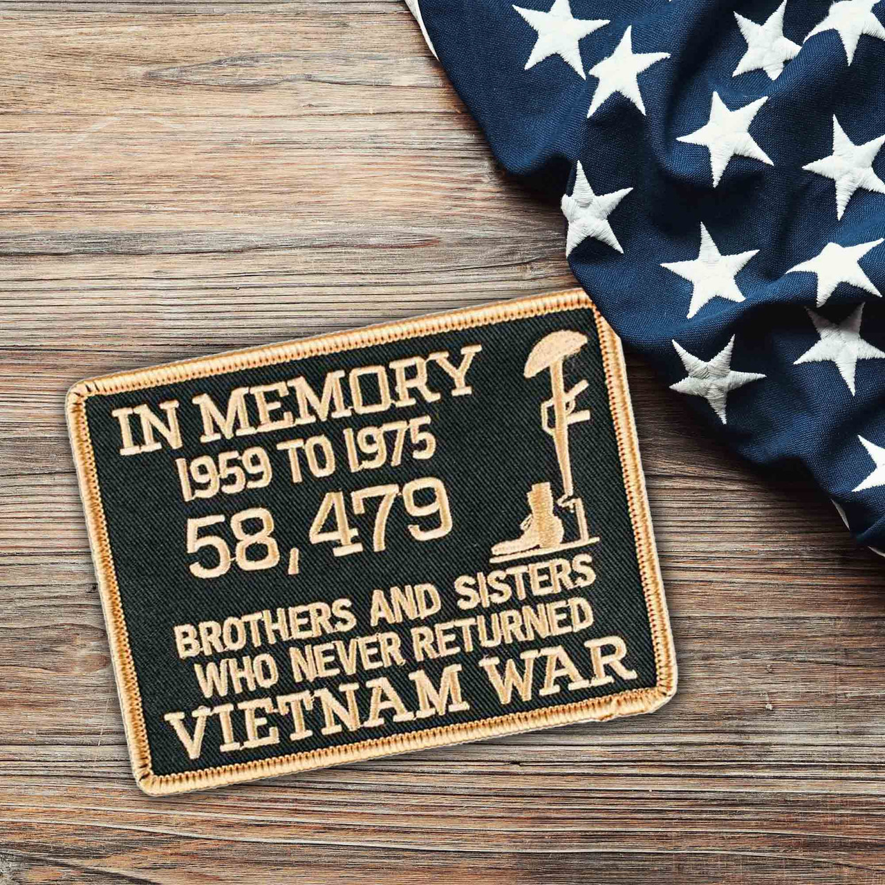 Vietnam In Memory Patch | Pins & Patches | VetFriends