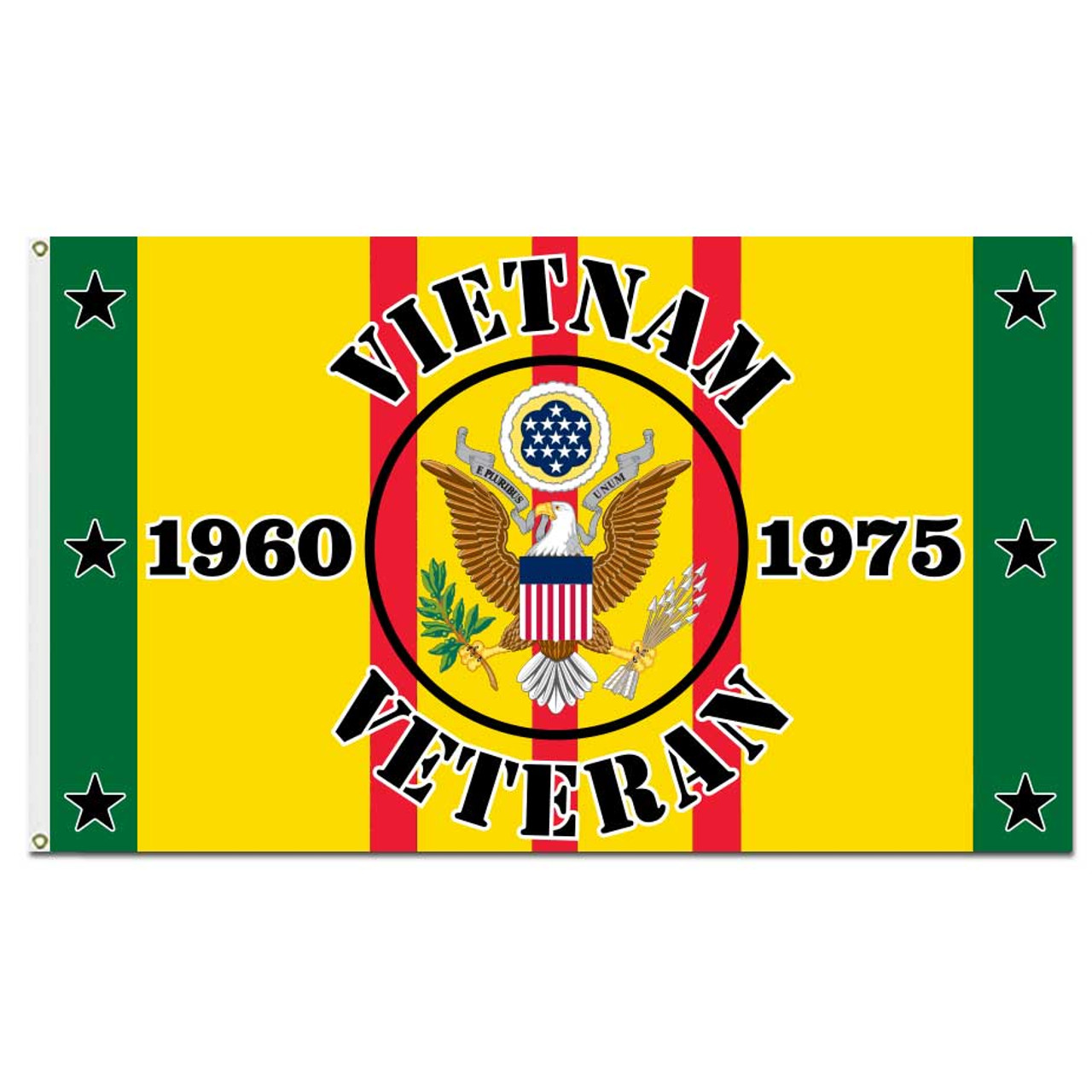 Vietnam Veteran Flag with Eagle Graphic