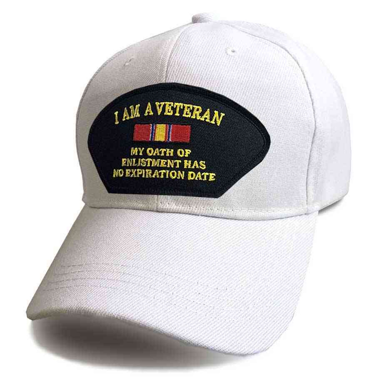 US Veteran Hat with I Am A Veteran Graphics