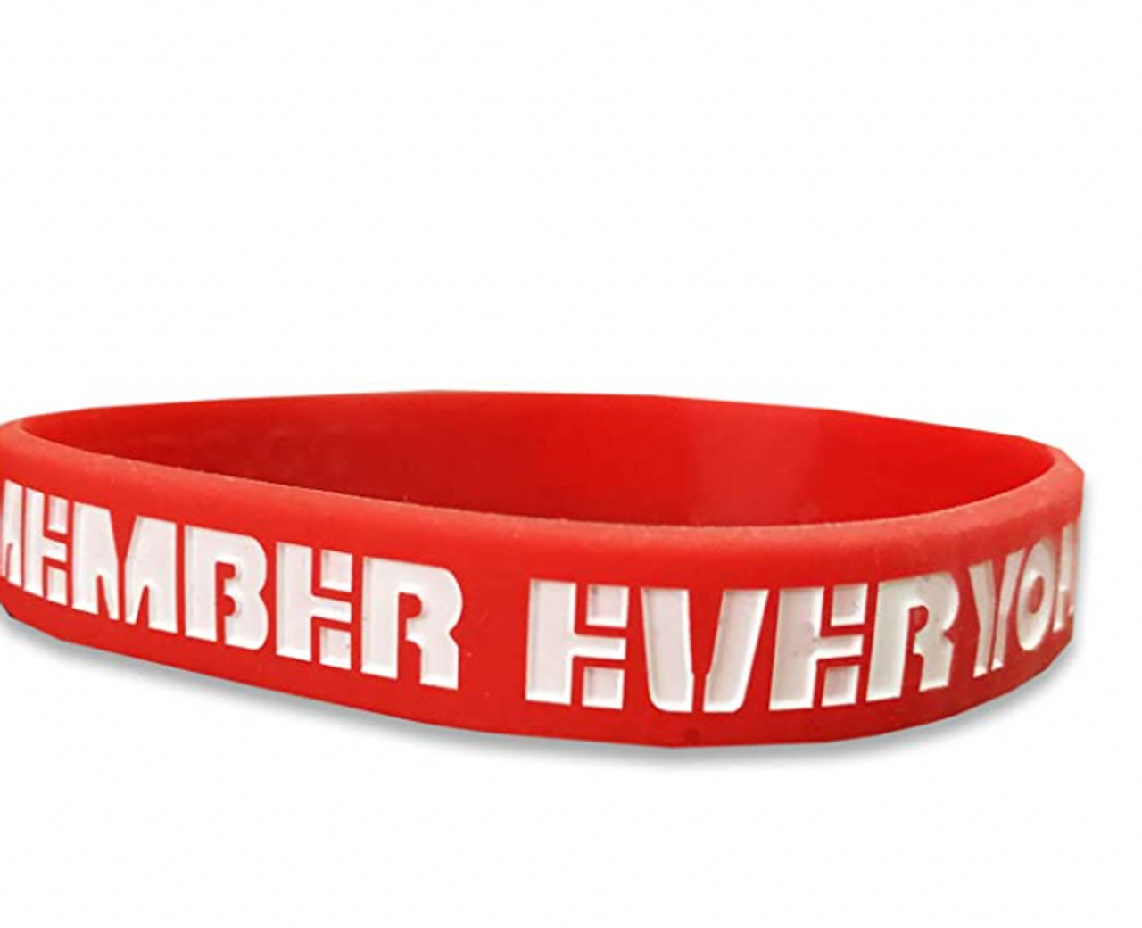 Amazon.com : Personalized Silicone Wristbands Custom Engraved Rubber  Bracelets Customized Wristbands with Text for Events, Gifts, Awareness,  Party : Office Products