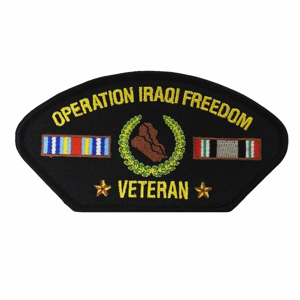 Operation Iraqi Freedom Patch with service ribbons