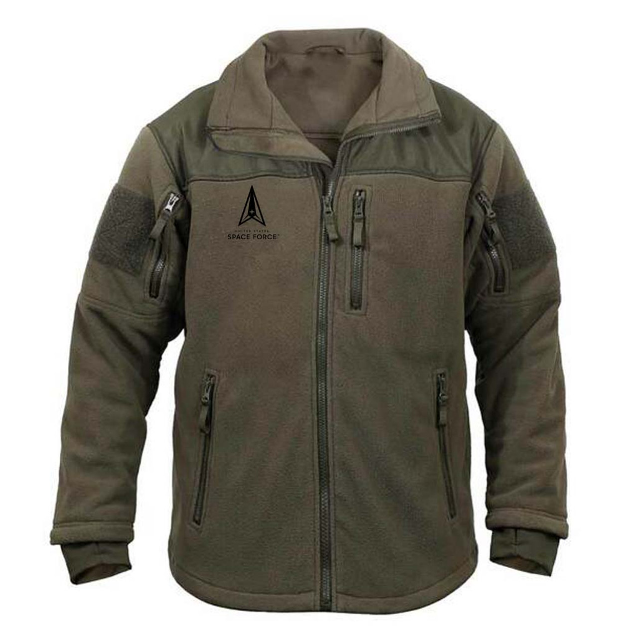 Officially Licensed by U.S. Space Force - Embroidered Special Operations  Tactical Fleece Jacket