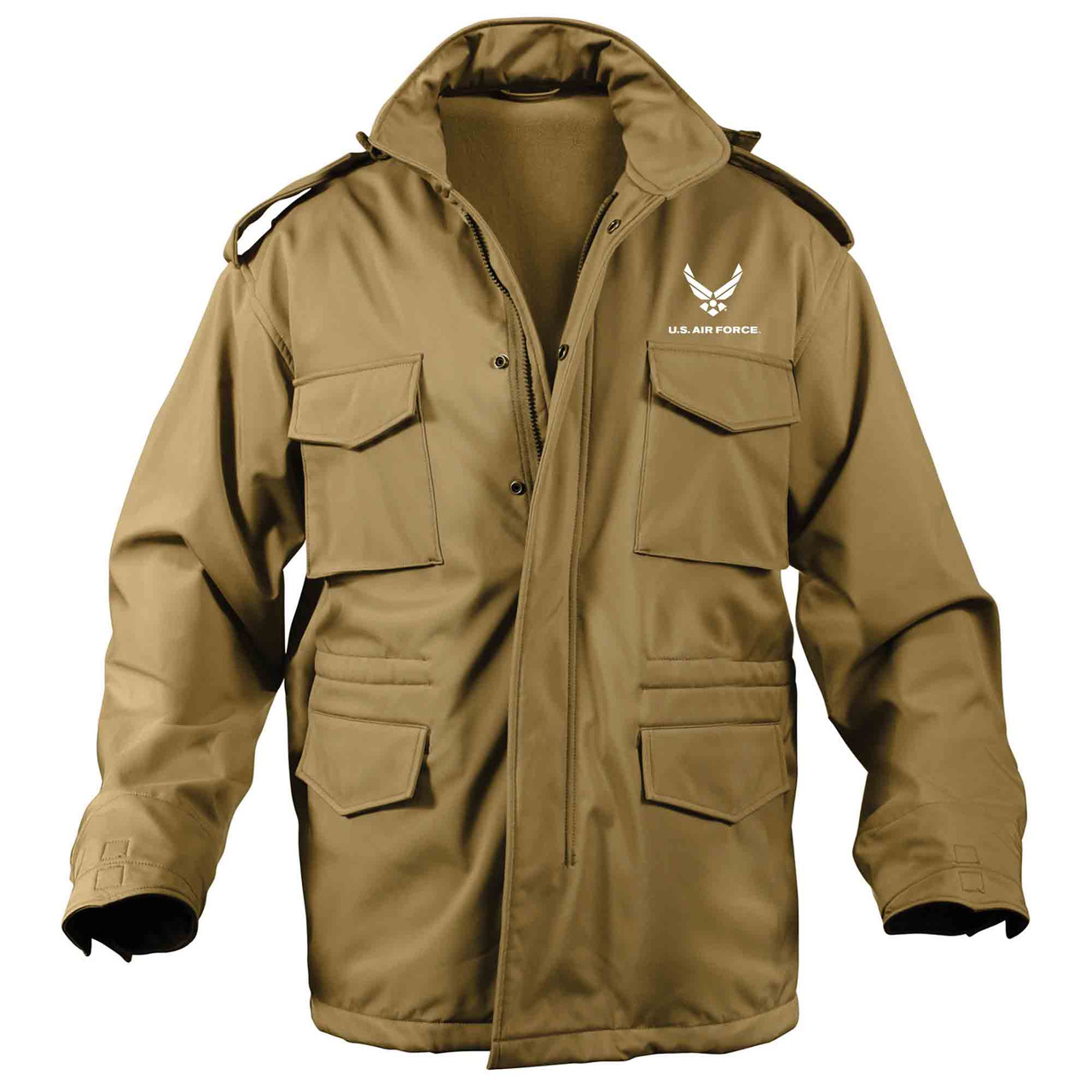 Officially Licensed - Made in the USA: US Air Force Soft Shell Jacket