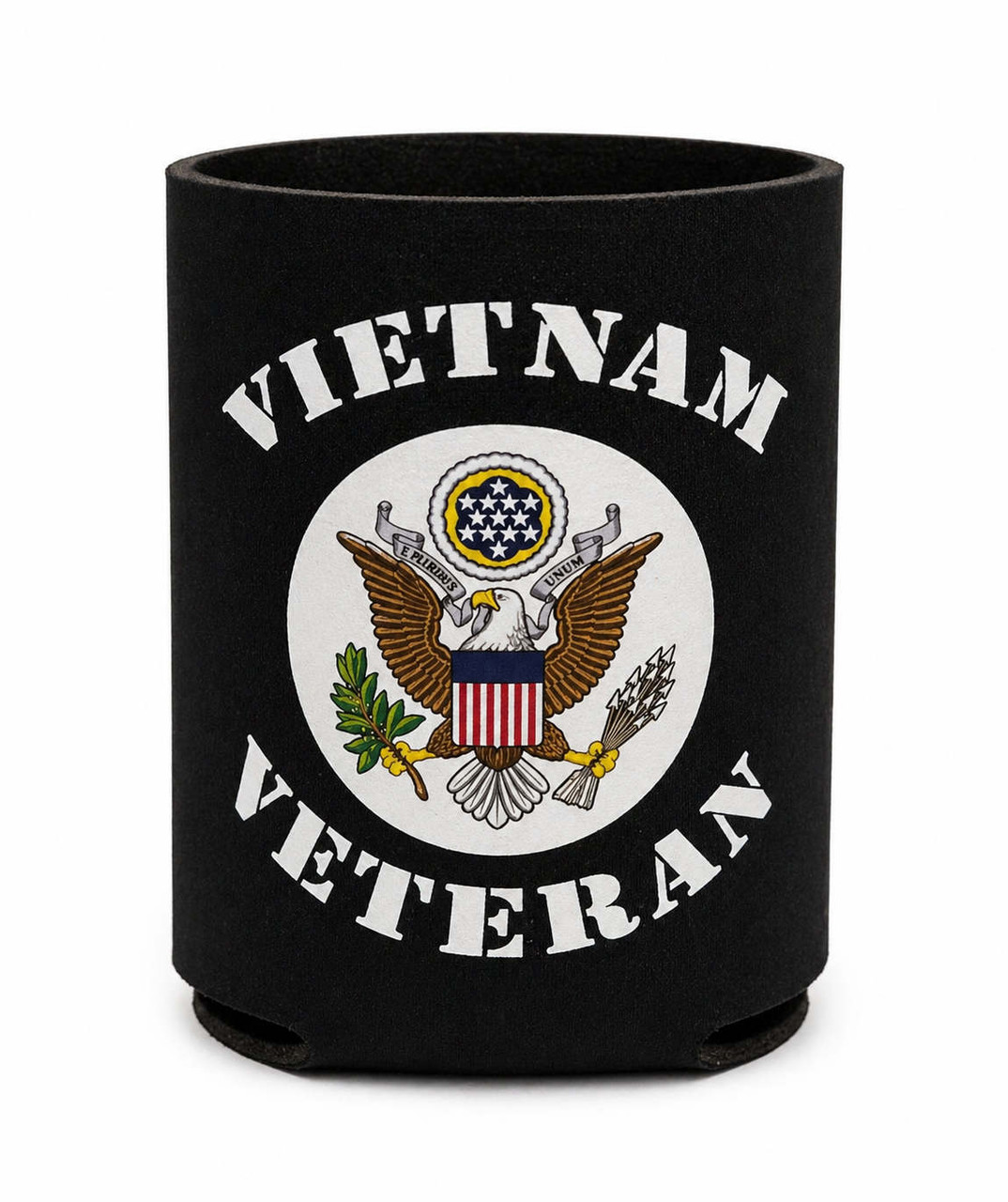 Vietnam Veteran Eagle Can Koozie