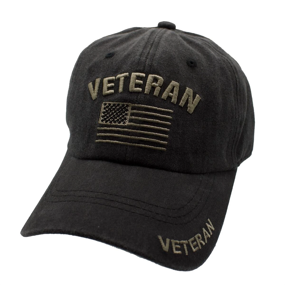 American Veteran Vintage Stone Washed Hat
