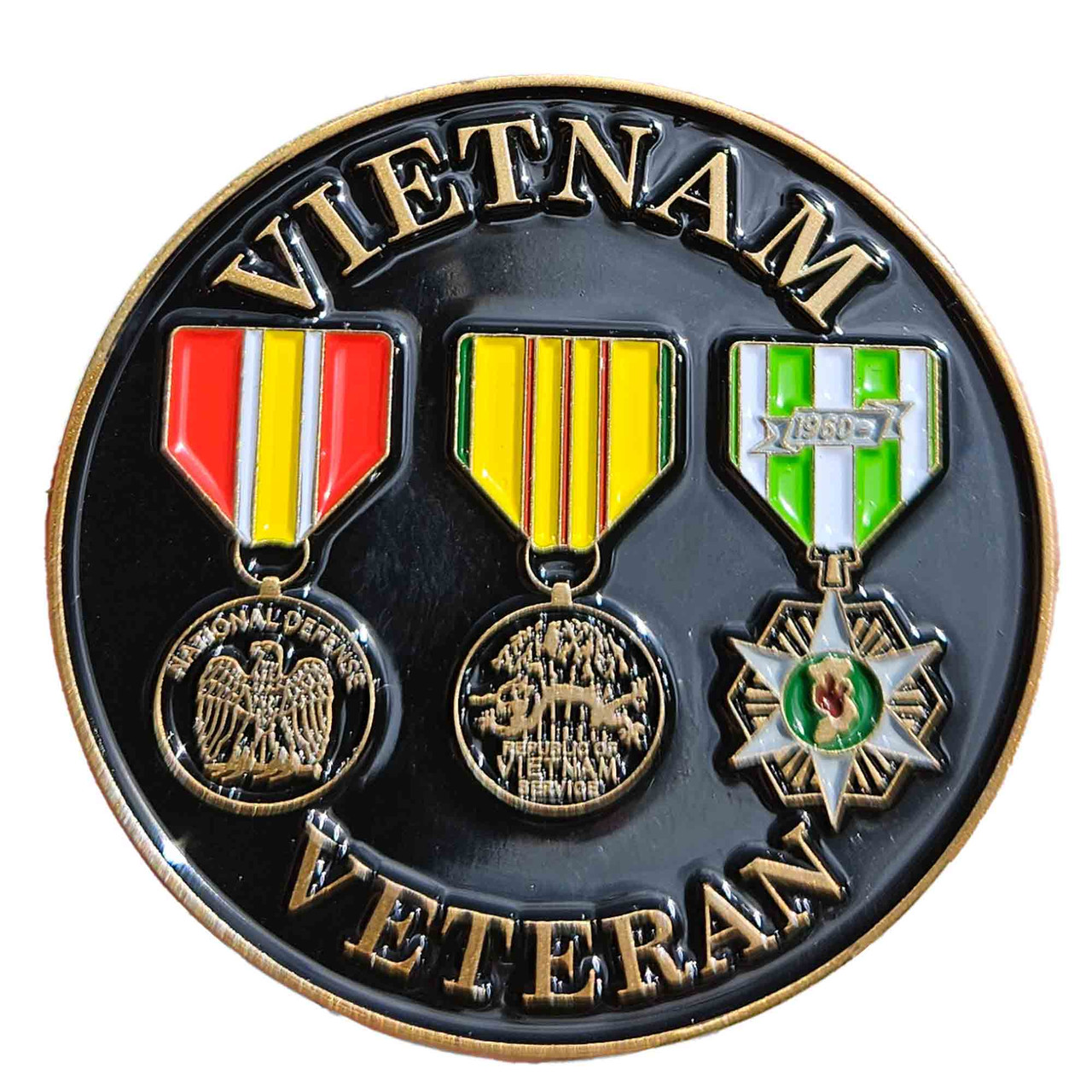 Vietnam Veteran Challenge Münze – Kupfer, 4x3 Mm, Gedenkmünze Für Militär-Veteranen, Sammlerstück