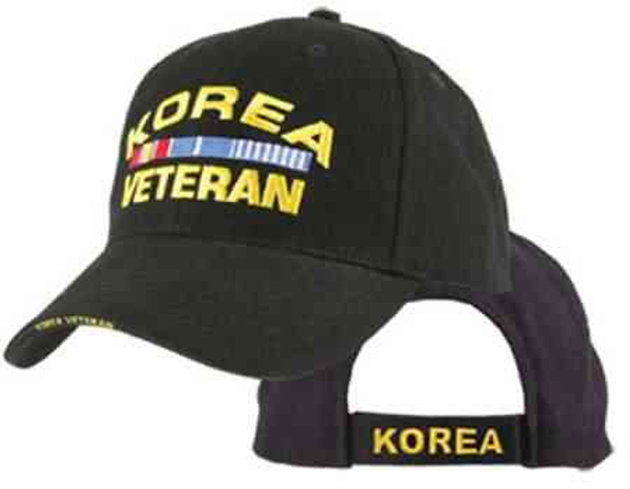 korea veteran w ribbons hat