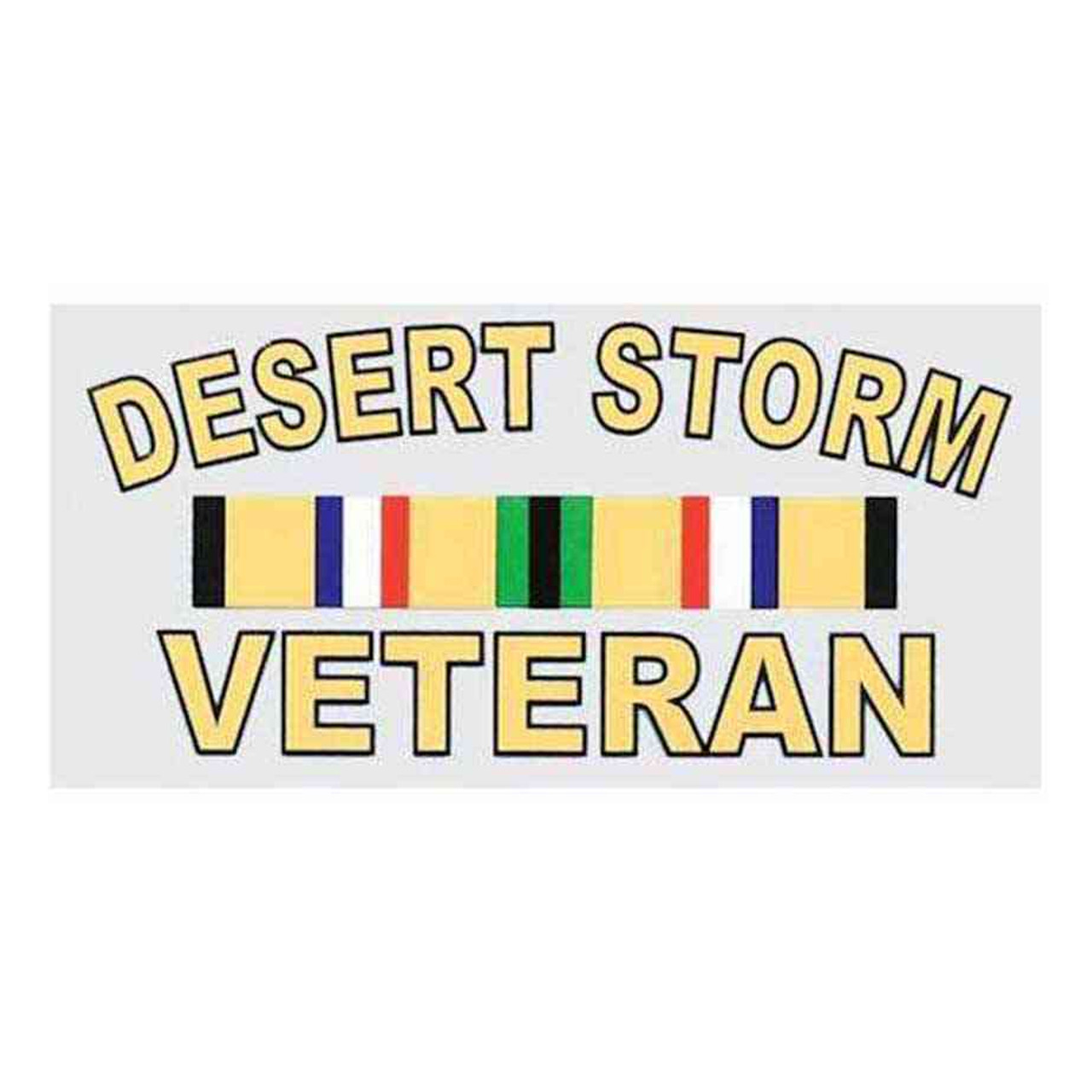 desert storm ribbon decal