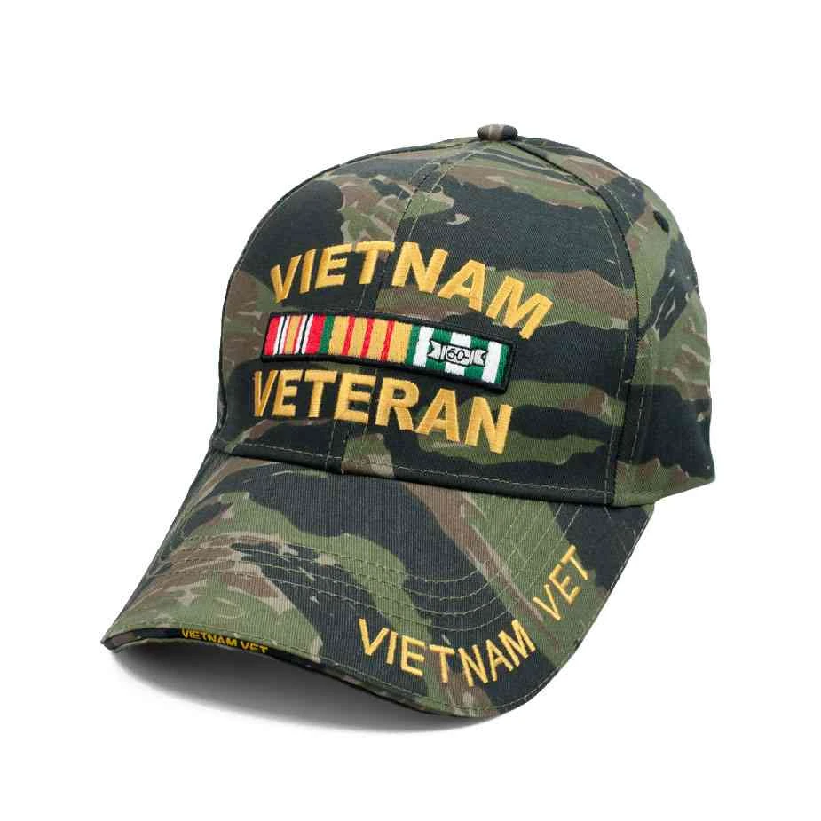 vietnam veteran tiger stripe hat