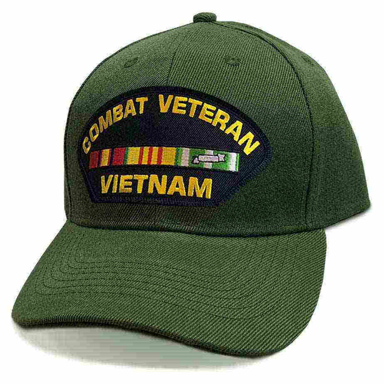 combat veteran vietnam special edition olive hat