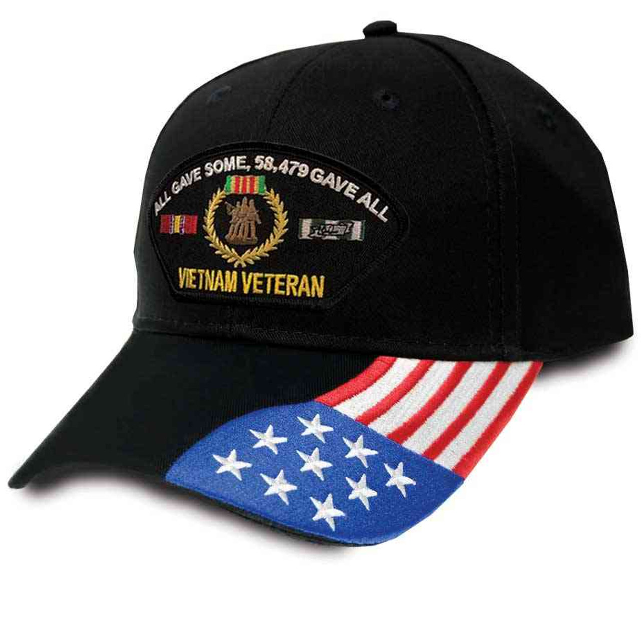 vietnam veteran all gave some 58479 gave all special edition u s flag hat