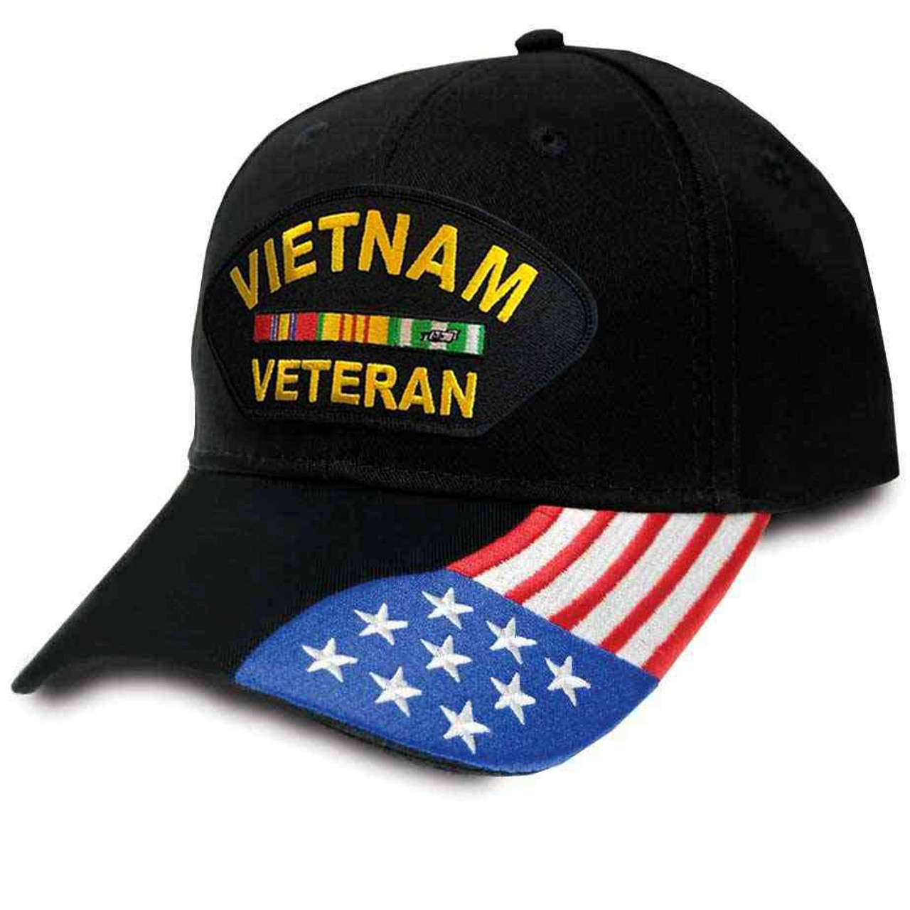 vietnam veteran ribbon special edition u s flag hat