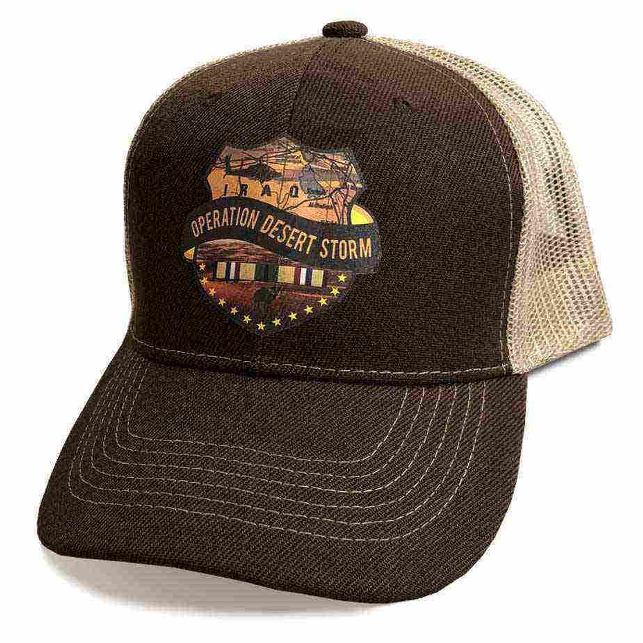 Desert Storm Veteran Hat with Vinyl Emblem