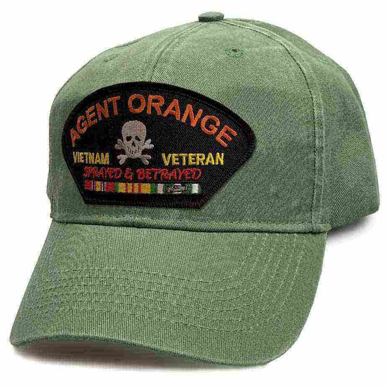 vietnam veteran hat agent orange classic edition vintage o d