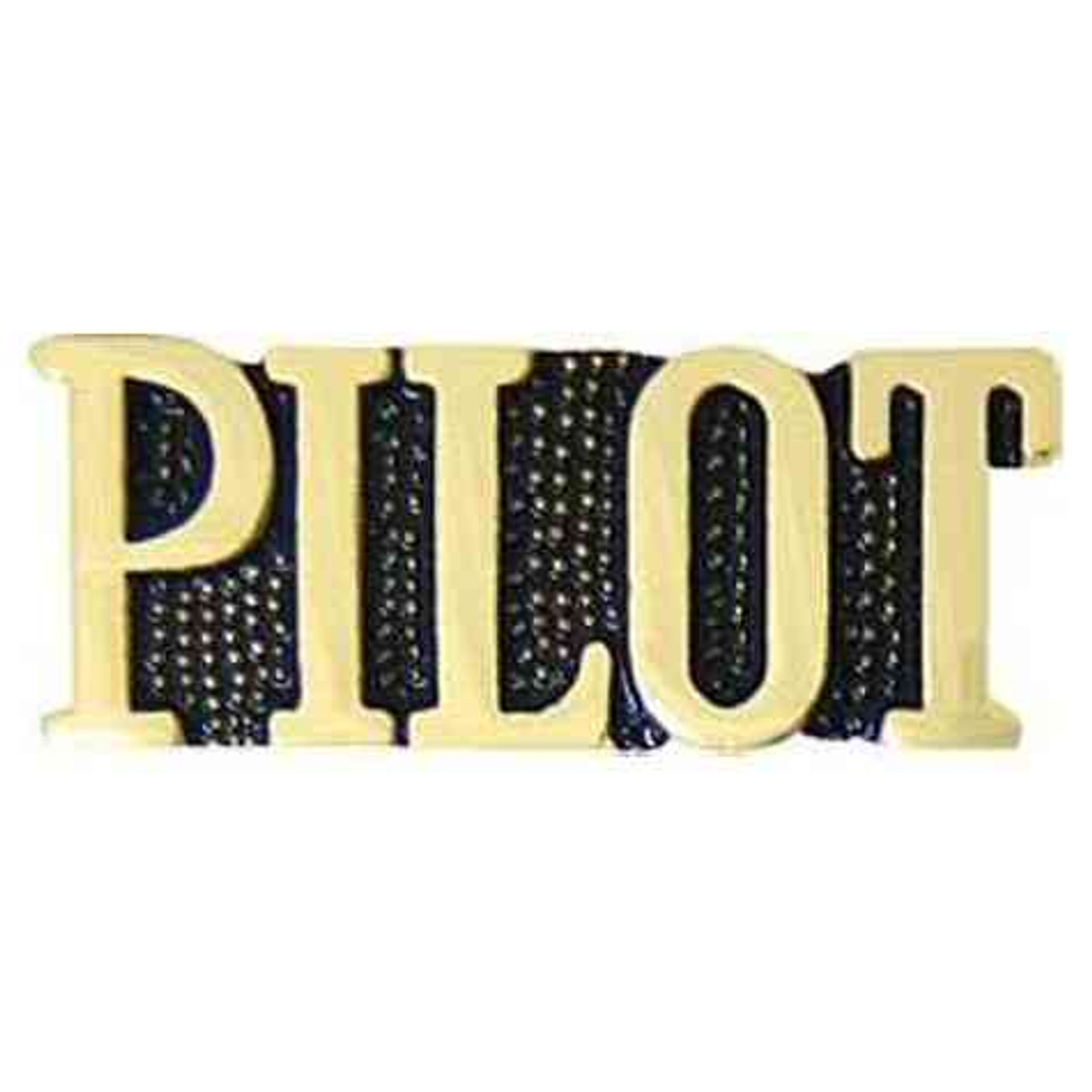 air force pilot hat lapel pin