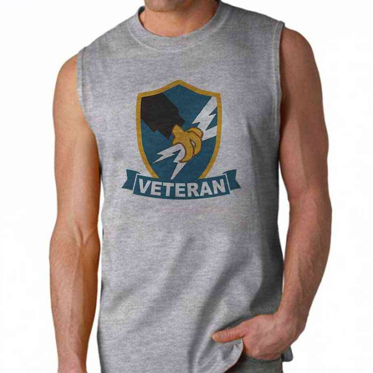 army security agency veteran sleeveless shirt