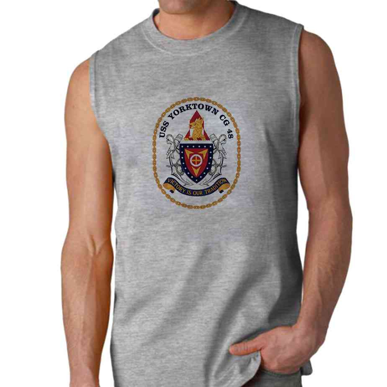 uss yorktown sleeveless shirt uss yorktown sleeveless shirt