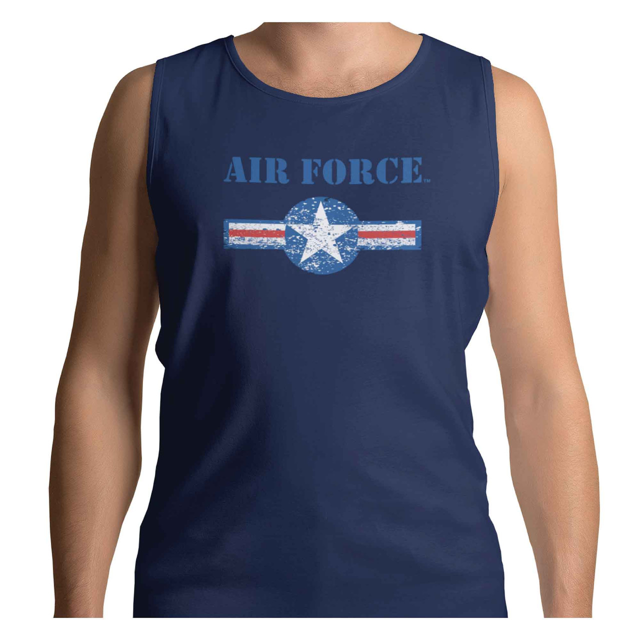 u s air force special edition sleeveless shirt - front view